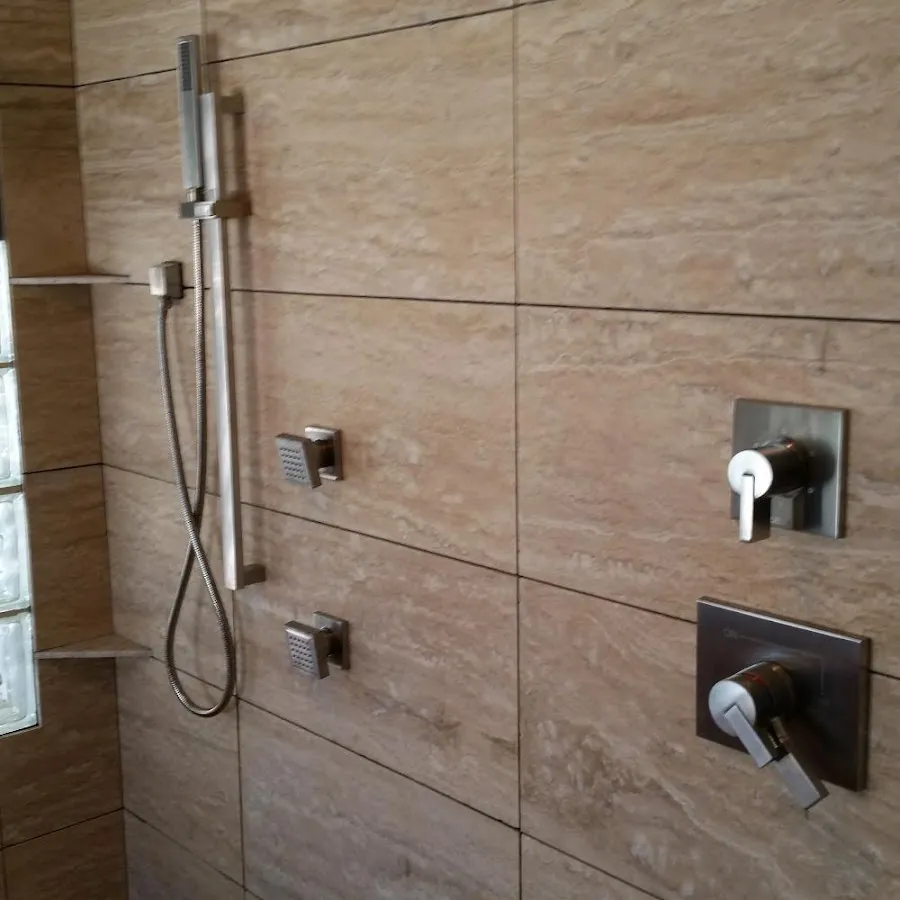 Shower fixture installation for Water Heater Replacement in Red Bluff